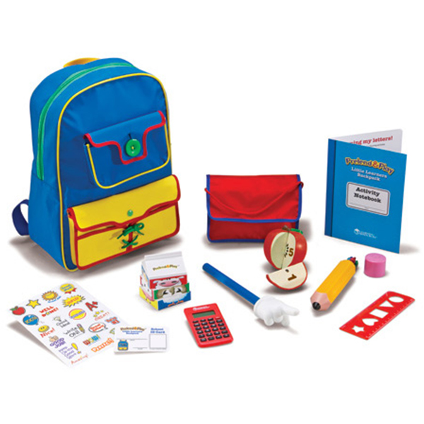 [EDU 9053] 역할 놀이) 학교 놀이 (학생) Pretend & Play - Little Learner's Backpack
